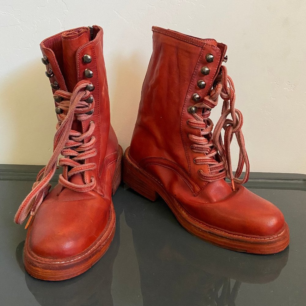 Free People Santa Fe Lace-Up Boot // Roper